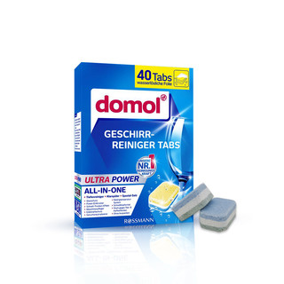 Domol 洗碗机专用洗涤块 40块