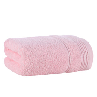 grace 洁丽雅 6724 加厚纯棉浴巾 70*140cm 粉色