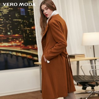 Vero Moda 318327539 女士长款毛呢大衣