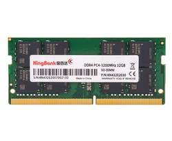 KINGBANK 金百达 DDR4 3200MHz 笔记本内存条 32GB