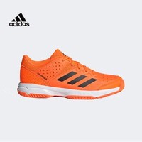 阿迪达斯 Adidas 休闲运动鞋女通用训练跑步鞋羽毛球鞋儿童G28899 橙色 37码(4.5)