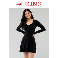 Hollister2020年新品罗纹针织A字型连衣裙 女 303882-1