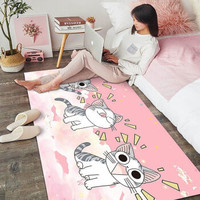 卧室简约可爱卡通儿童地毯40*60厘米