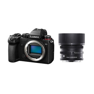 Panasonic 松下 LUMIX S5 全画幅微单相机 套机 SIGMA 45mm F2.8