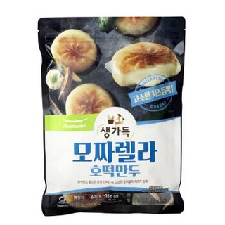 有券的上：圃美多(Pulmuone) 马苏里拉芝士甜心饼 600g  12个 韩国进口 西式馅饼 早茶点心 早餐 *3件