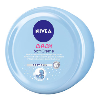 妮维雅NIVEA BABY儿童幼儿蓝罐润肤霜 婴儿脸部身体润肤乳液200ml