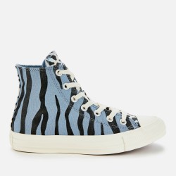 Converse 匡威 1970s 蓝黑斑马条纹 高帮鞋