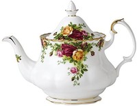 Royal Albert 古老王国玫瑰茶壶，0.8Ltr，白色，M / S，中国骨