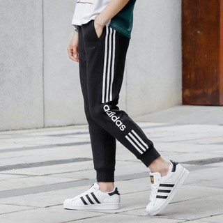 adidas 阿迪达斯 W ESNTL 3S 78TP 女士运动裤 FP7454 黑色 S