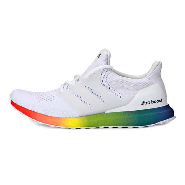 adidas 阿迪达斯Ultra Boost 4.0 中性跑鞋FY2299 白/彩虹36.5 【报价价格评测怎么样】-什么值得买