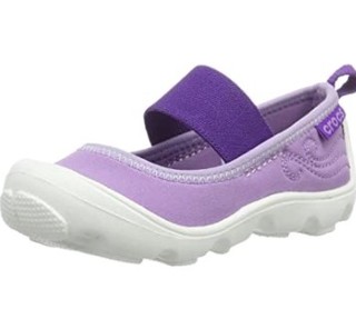 Crocs 卡骆驰 女童玛丽珍鞋 15353-536 紫色 24-25