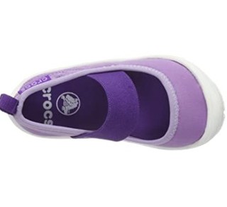 Crocs 卡骆驰 女童玛丽珍鞋 15353-536 紫色 24-25