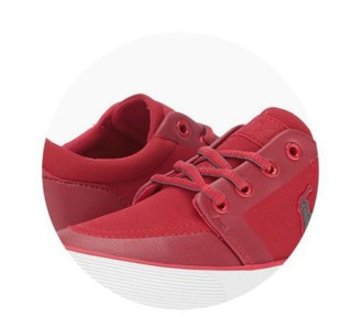 RALPH LAUREN 拉尔夫·劳伦 FAXON II SP RED 儿童休闲运动鞋 红色 35