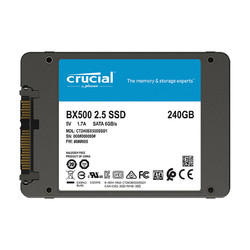 crucial 英睿达 镁光BX500 240G固态 sata3固态硬盘笔记本 2.5寸台式机电脑SSD