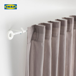 商品ikea宜家irja艾亚成套窗帘杆140白色