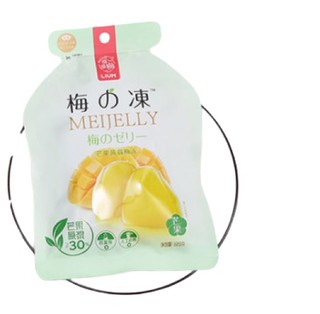 LIUM 溜溜梅 草莓蒟蒻梅果冻 480g