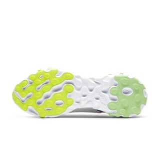 NIKE 耐克 React Element 55 女士休闲运动鞋 CU3011-161 白色/荧光绿/粉色 36