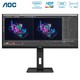 AOC U34P2C 21:9 34英寸IPS显示器（WQHD、119%sRGB、65W Type-C）