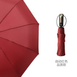 10骨全自动伞 晴雨两用自动收关雨伞