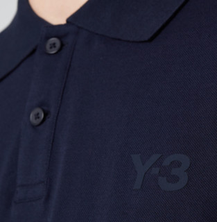 Y-3 Pique 经典款男士休闲Polo衫