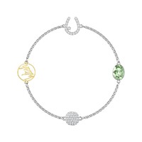 SWAROVSKI 施华洛世奇 SWAROVSKI REMIX COLLECTION系列 5432672 女士仿水晶合金马蹄形手链 白色