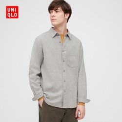 UNIQLO 优衣库 428968 男士衬衫长袖