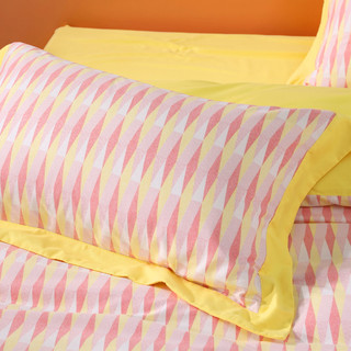 活性印花简约北欧风全棉磨毛四件套床上用品床单被套纯棉磨毛套件