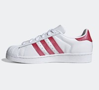 adidas Originals SUPERSTAR W 女士休闲运动鞋 EE9151 亮白/活力粉 36