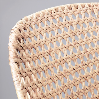 IKEA宜家GRONADAL乔纳多摇椅北欧现代藤条手工编织自然色客厅
