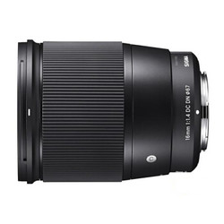 适马 16mm F1.4 DC DN 半画幅广角镜头 索尼 A6500 A6300 A6000 索尼微单E卡口 镜头