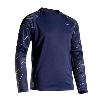 DECATHLON 迪卡侬 THERMAL JACKET 儿童吸汗运动T恤 8311705 藏青色 160cm