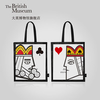 大英博物馆官方趣味潮“牌”系列单肩包透明包时尚送女友生日礼物