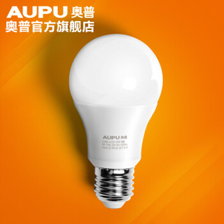 奥普（AUPU） LED灯泡 E27 白光 3w