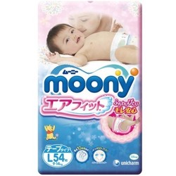 moony 尤妮佳 婴儿纸尿裤 L 54片 *2件