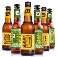 6瓶组合比利时进口精酿啤酒gouden豪登小麦白啤IPA啤酒