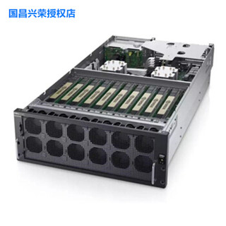 DELL 戴尔 2路4U服务器主机10颗GPU服务器主机 2颗6248丨768G丨4块4T固态+2块480G 10块NVIDIA TeslaV100 32G