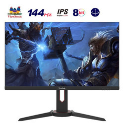 ViewSonic 优派 VX2778-HD-PRO 27英寸 IPS显示器（1920×1080、144Hz、72%NTSC）