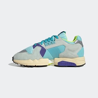 adidas Originals ZX TORSION 男士休闲运动鞋 EF4343 符点绿/海蓝/亮黄荧光/深紫/银金 36