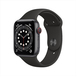Apple 苹果 Watch Series 6 智能手表 GPS+蜂窝款 44mm 黑色