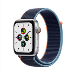 Apple 苹果 Watch SE 智能手表 GPS+蜂窝款 44mm 深海军蓝色