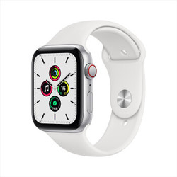 Apple 苹果 Watch SE 智能手表 GPS+蜂窝款 44mm 白色