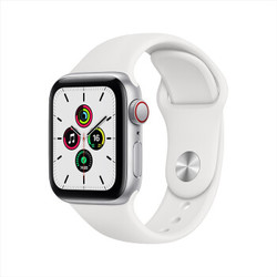 Apple 苹果 Watch SE 智能手表 GPS+蜂窝款 40mm 白色