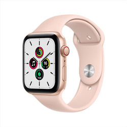 Apple 苹果 Watch SE 智能手表 GPS+蜂窝款 44mm 粉砂色