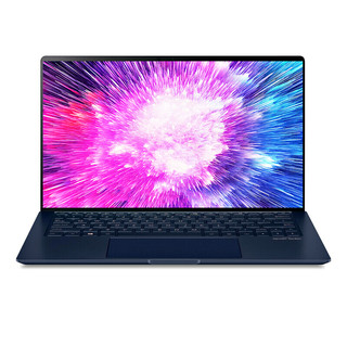 ASUS 华硕 灵耀Deluxe 13 13.3英寸 轻薄本 尊爵蓝 (酷睿i5-8265U、MX150、8GB、512GB SSD、1080P、IPS）