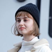 CARTELO 卡帝乐鳄鱼 GSD2612A 情侣同款 毛线帽 针织尖尖帽