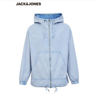 JackJones 杰克琼斯 220121522 男士运动纯棉水洗外套