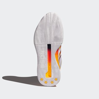 adidas 阿迪达斯 D Rose 11 男士篮球鞋 FW8508 白/日光金/科技靛蓝 42