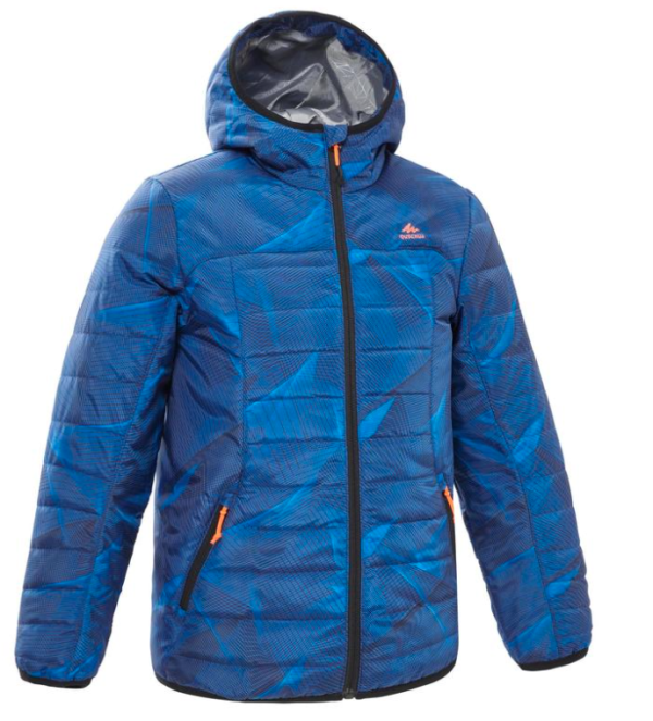 decathlon迪卡侬mh500tw儿童轻便保暖棉服8398020蓝色135cm