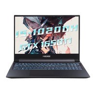 Hasee 神舟 战神Z7-CU5NB 15.6英寸 游戏本 黑色(酷睿i5-10200H、GTX 1650Ti 4G、8GB、512GB SSD、1080P、IPS、144Hz）