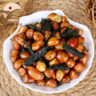商品【宁波馆】花生米熟 海苔苔条花生120g 零食苔菜花生罐头 下酒菜